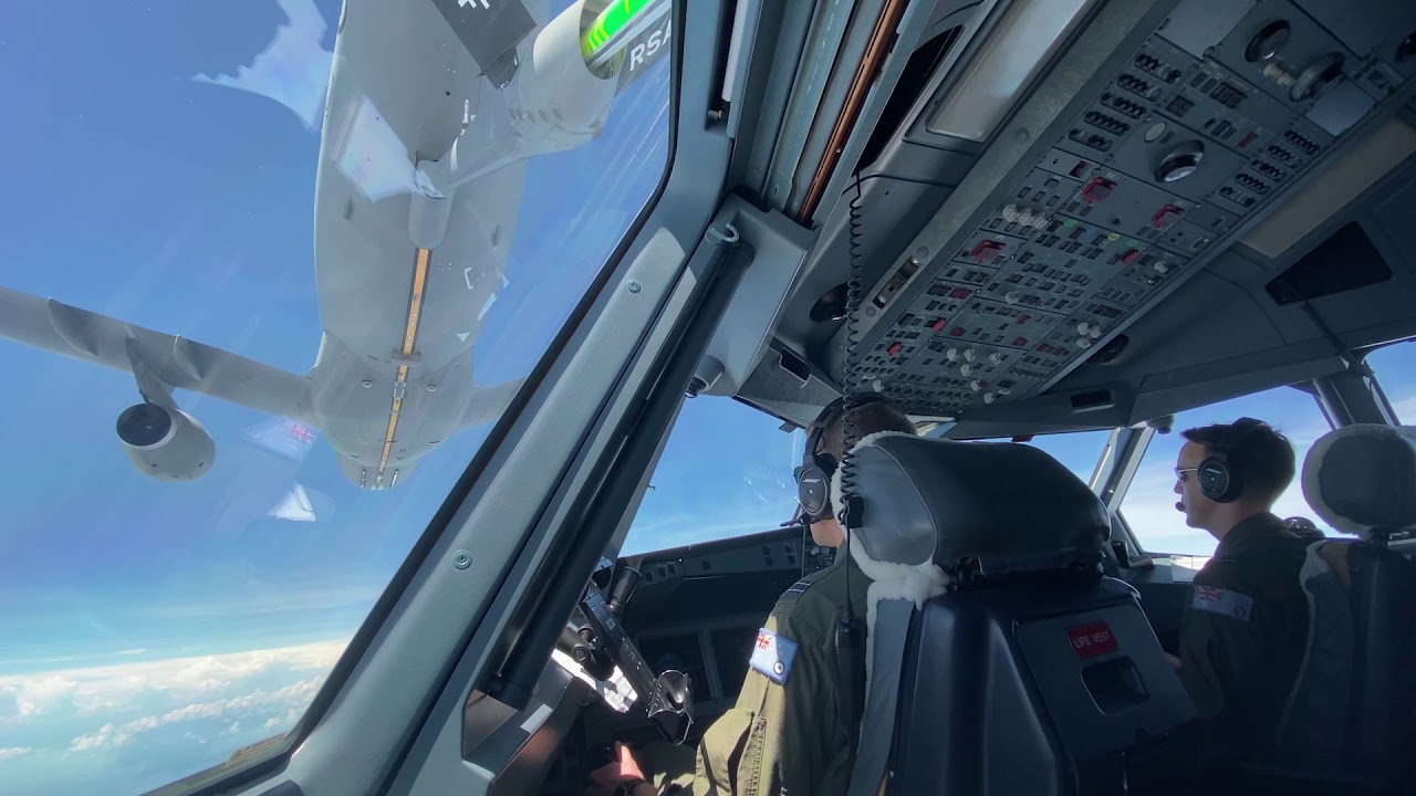 KC-30A refuelled from The Republic of Singapore Air Force No. 112 Squadron