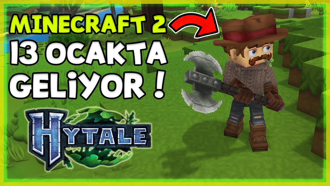 MINECRAFT 2 : HYTALE GERİ D&Ouml;ND&Uuml;! Minecraft&rsquo;ın Yerini Alabilir Mi?