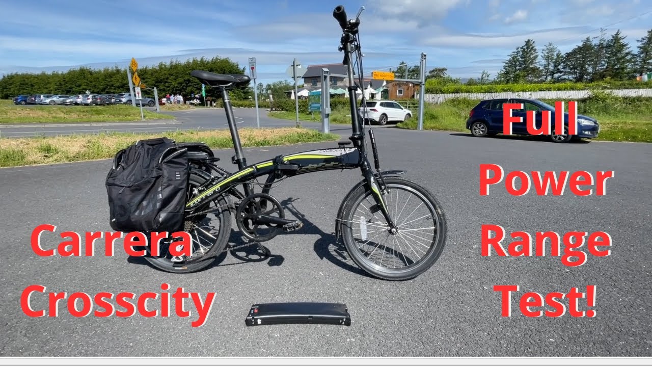Carrera Crosscity e-Bike Battery Range Test