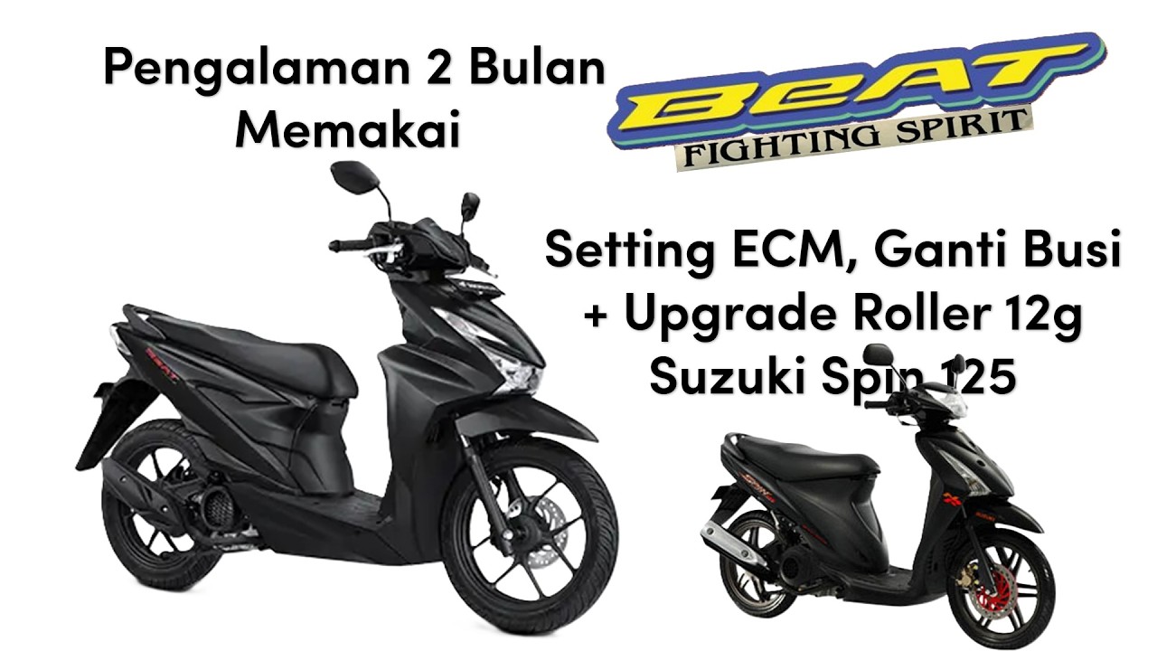 Pengalaman 2 Bulan memakai Honda BeAT Deluxe Smart 2026 + Upgrade Roller ori Suzuki Spin 125