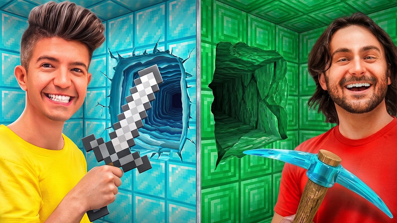 Uwięziony w 100 warstwach blok&oacute;w MINECRAFT! - WERSJA ROZSZERZONA