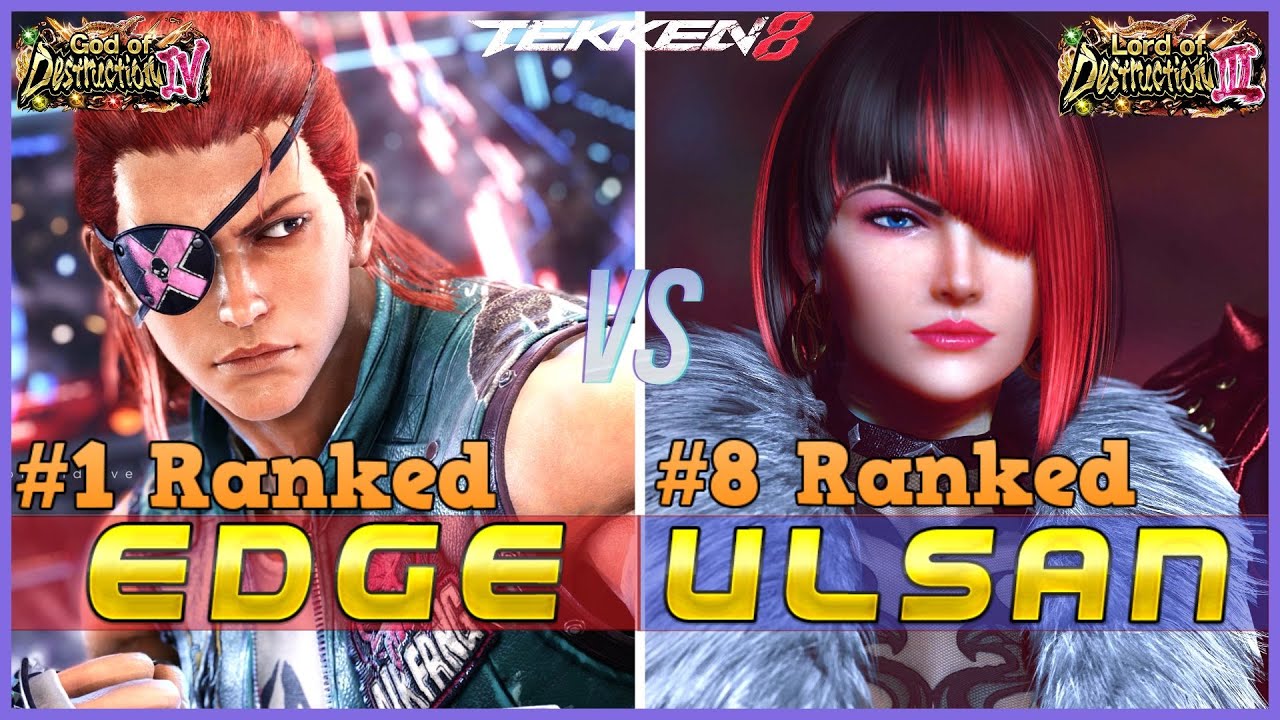 T8 ▰ EDGE (#1 Ranked Hwoarang) Vs ULSAN (#8 Ranked Anna) ▰ Tekken 8 High Level Gameplay