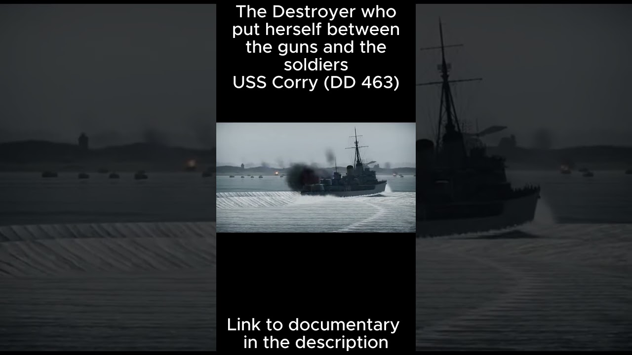 USS  Corry (DD-463) : The Shield of Utah  Beach 