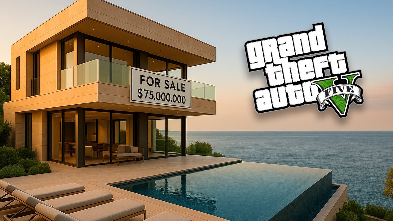 GTA 5 GERÇEK HAYAT !!! - 75.000.000$ LIK YENİ EV! #160