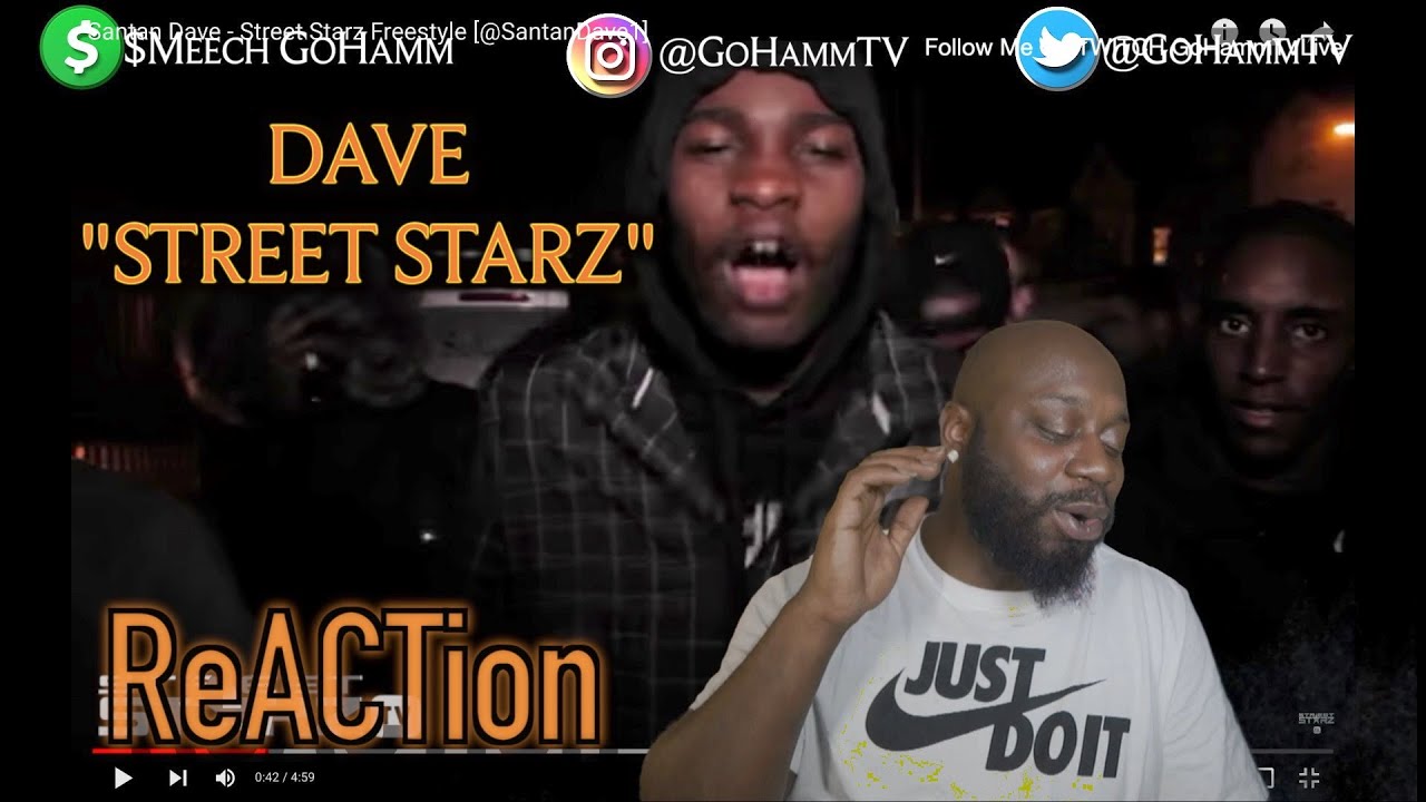 American Reacts | DAVE - Street Stars Freestyle [GoHammTV]