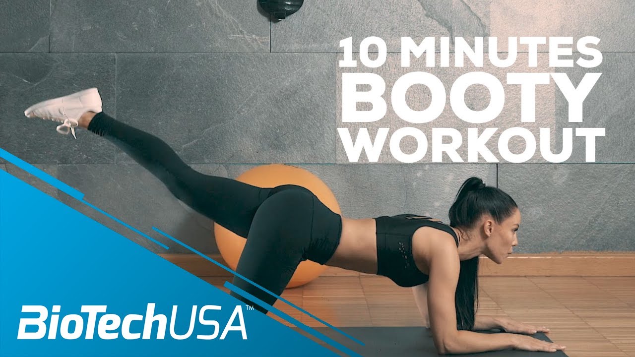 Home Booty Workout: 10 minutes booty shaping with Stephanie Davis | No Equipment (2019)
