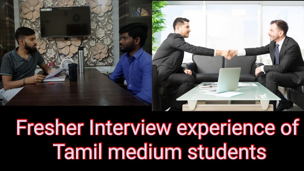 Freshers IT interview explained in Tamil | self introduction & Interview Q&A | mock interview  தமிழ்