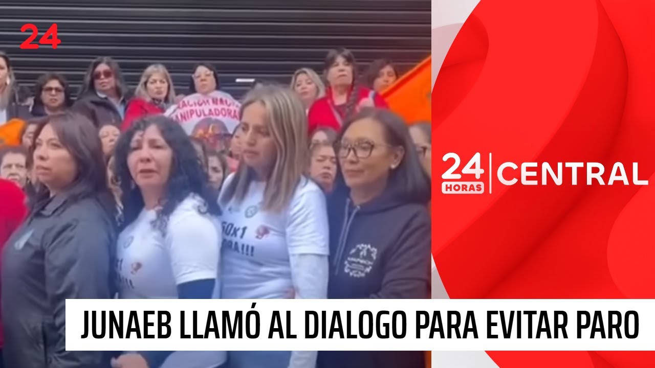 Manipuladoras de alimentos convocan a paro nacional | 24 Horas TVN Chile