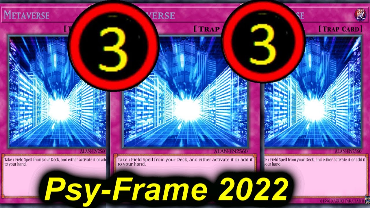 【EDOPRO】PSY-FRAME DECK 2022 - NEW TCG BANLIST DECEMBER 2022