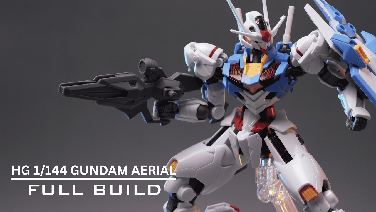 The New Gen | HG Gundam Aerial | ASMR SPEED BUILD