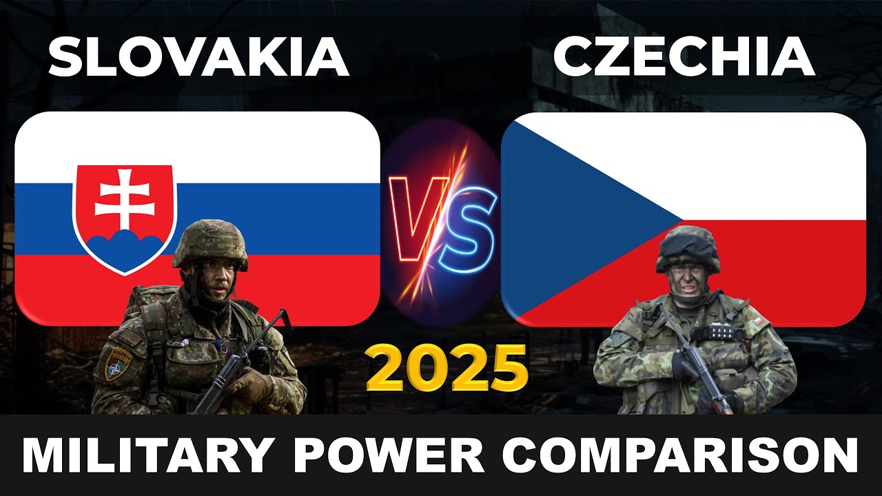 Slovakia vs Czechia Military Power 2025 | Czechia vs Slovakia Military Power 2025