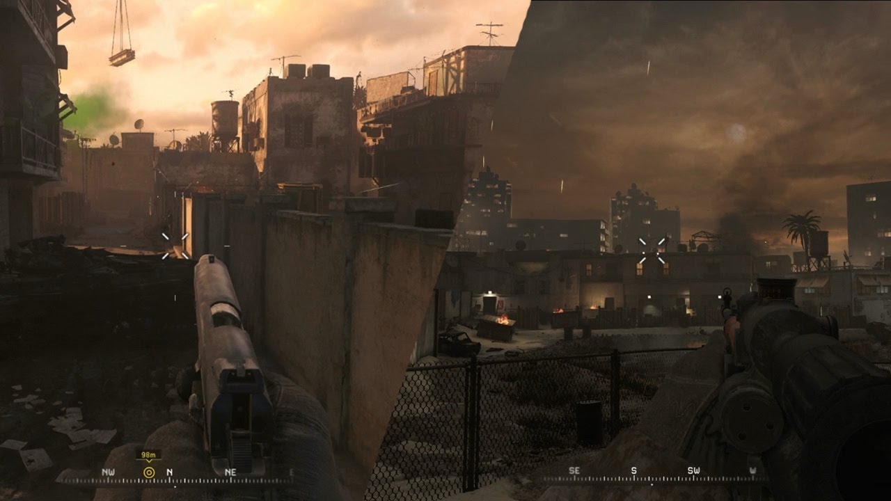 COD 4 Remastered Trickshotting!