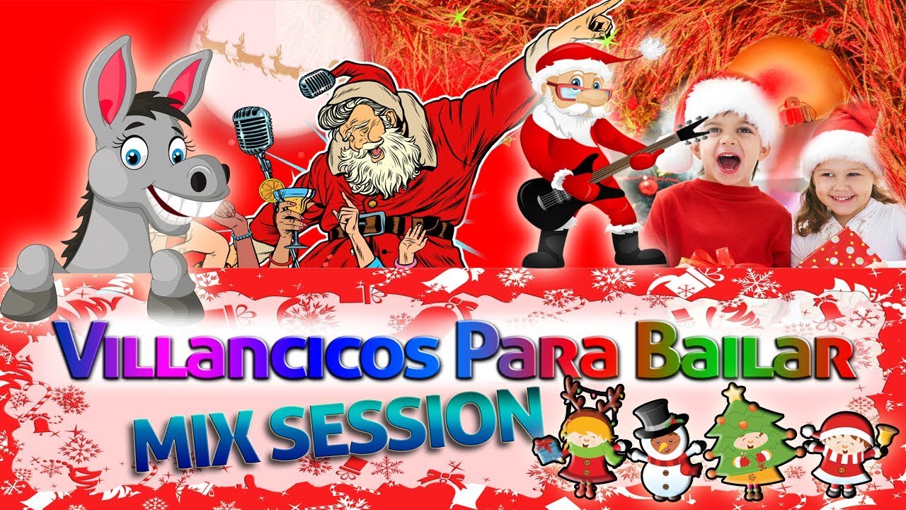 ¡VILLANCICOS para BAILAR en FAMILIA! Mix Navideño que te hará MOVER todo el día