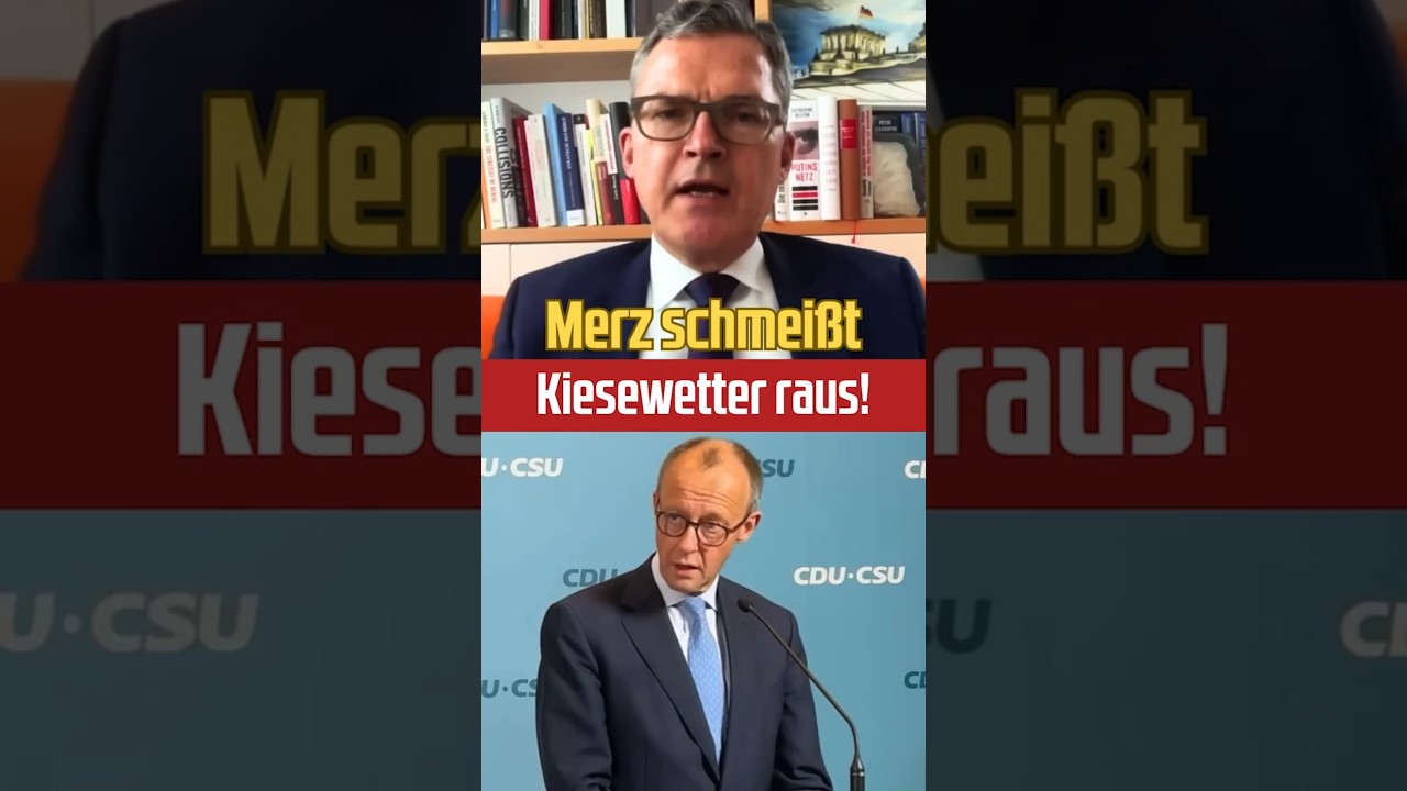 Endlich! Kiesewetter fliegt!