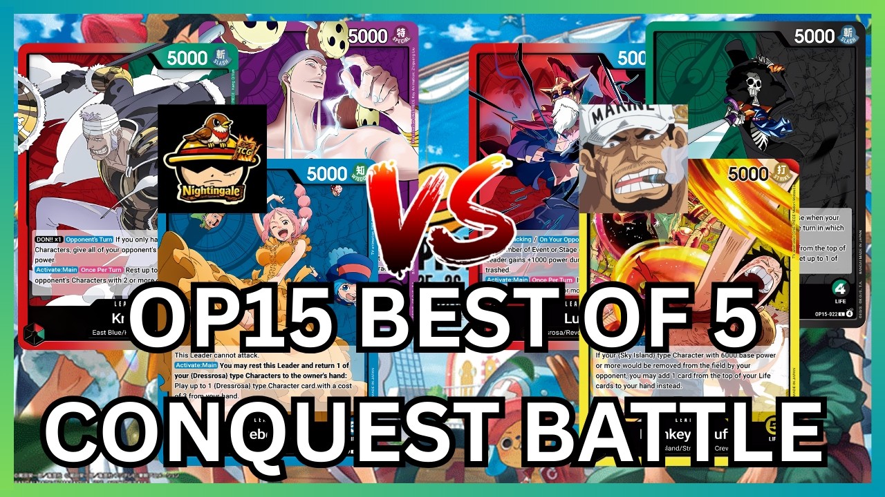 [OP15] All the new Leaders on display vs @Marinefordtcg