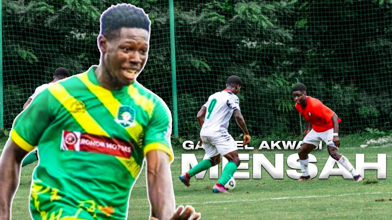 Gabriel Akwasi  Mensah is The Next Big STRIKER! 🇬🇭