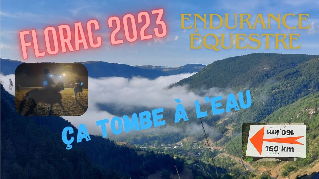 Florac 2023, ça tombe à l'eau !