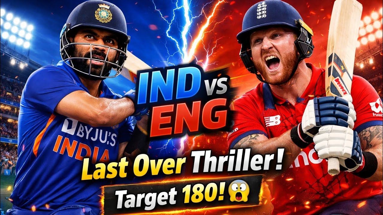 Epic Clash – India national cricket team vs England national cricket team | Full Highlights