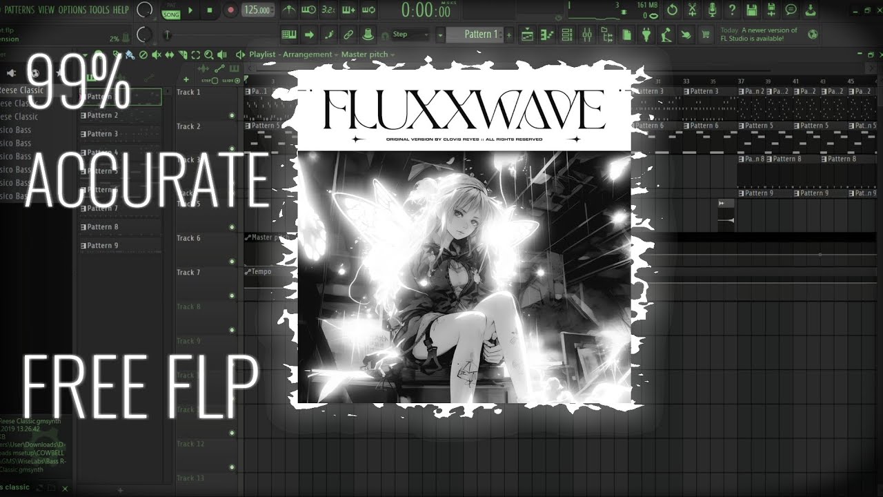 Clovis Reyes - Fluxxuwave 99% ACCURATE! (FL STUDIO REMAKE) FREE FLP