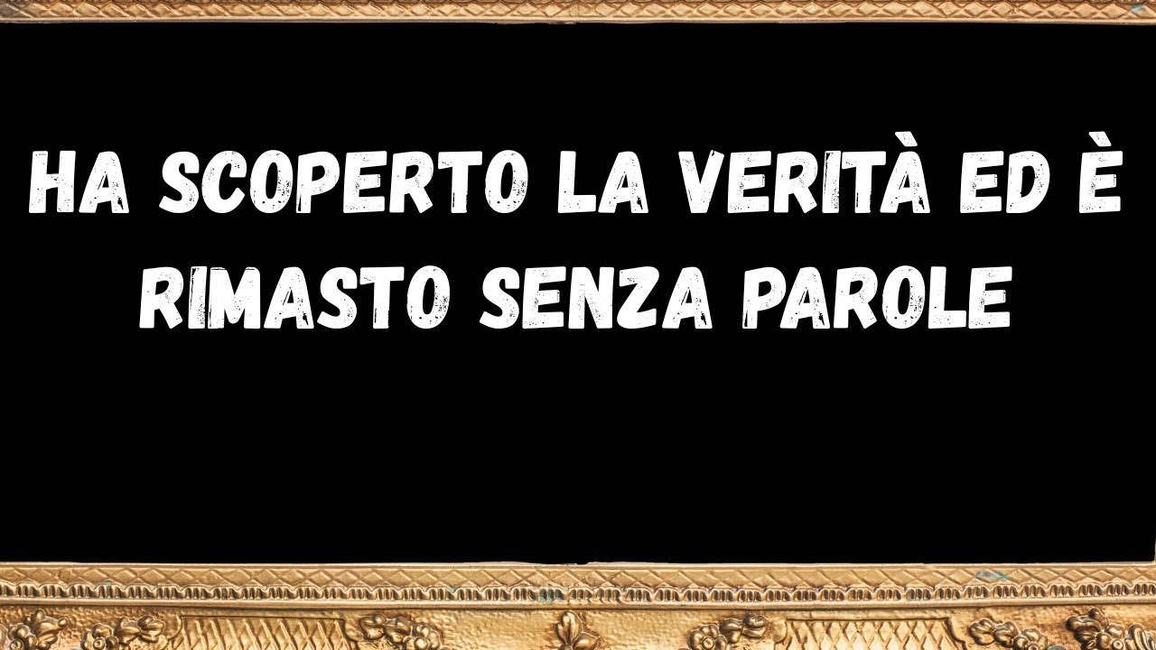 Ha scoperto la verità ed è rimasto senza parole - messaggi dagli angeli
