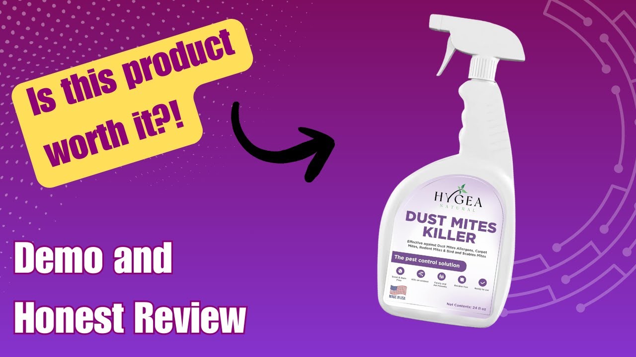 Hygea Natural - Is the Hygea Natural Dust Mite Spray worth it?
