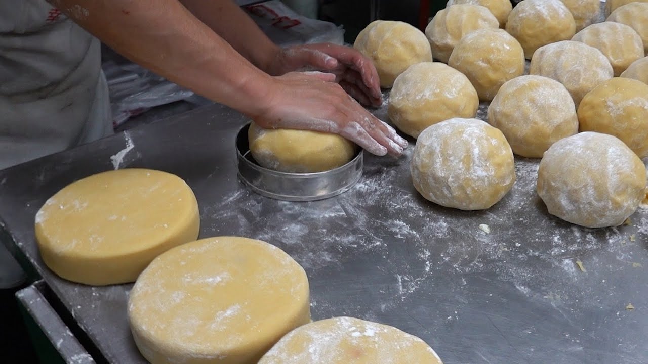 Тайваньское традиционное приготовление пирогов - тайваньская кухня