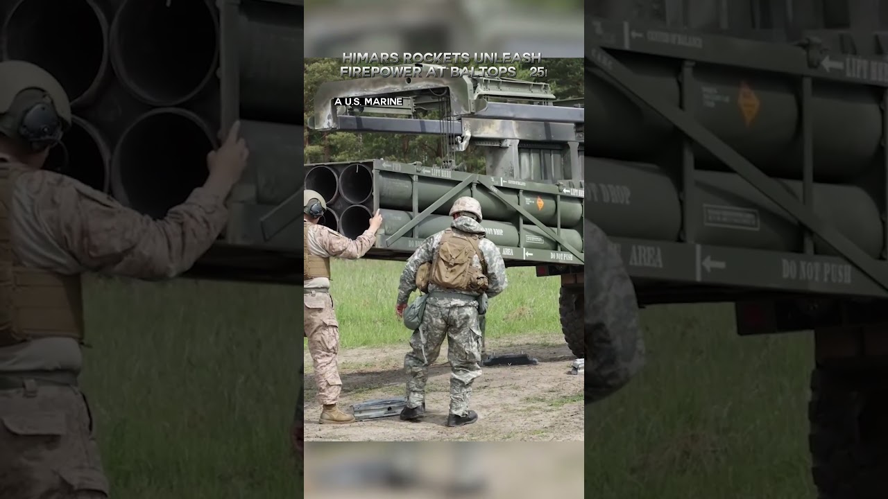 HIMARS Rockets Unleash Firepower at BALTOPS 25!                                          #military