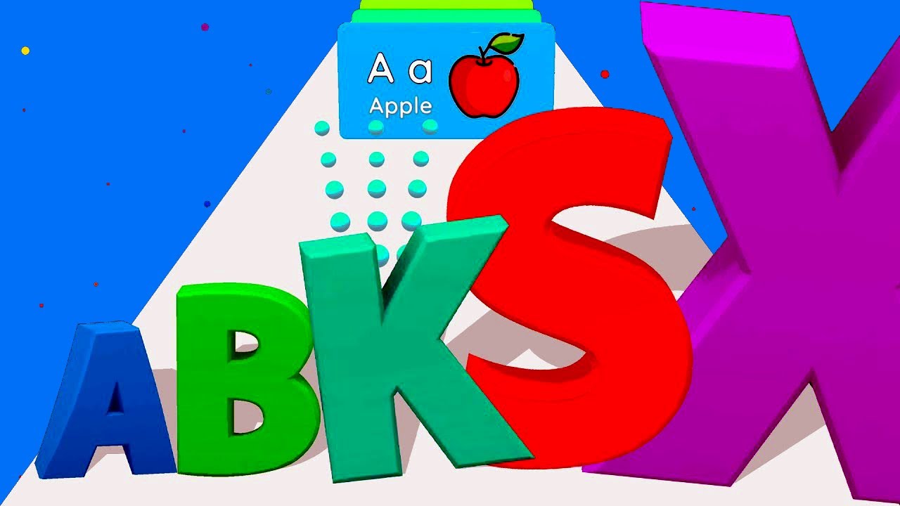 ALPHA SHOOTER 3D - ASMR Gameplay - Level Up Alphabet Merge Run (Max Level)