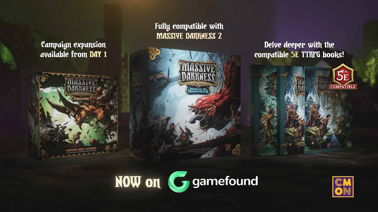Massive Darkness: Dungeons of Shadowreach - Launches NOW!
