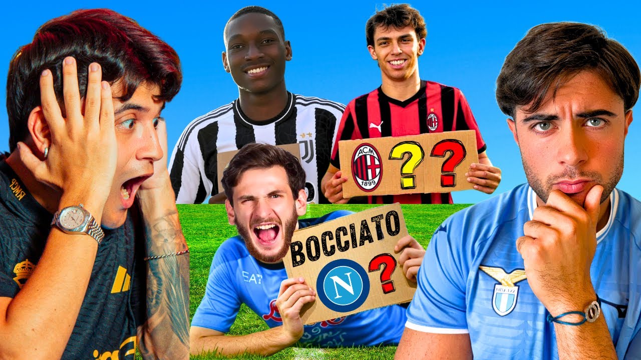 ⚽️ VOTIAMO il CALCIOMERCATO delle SQUADRE di SERIE A! 🏆