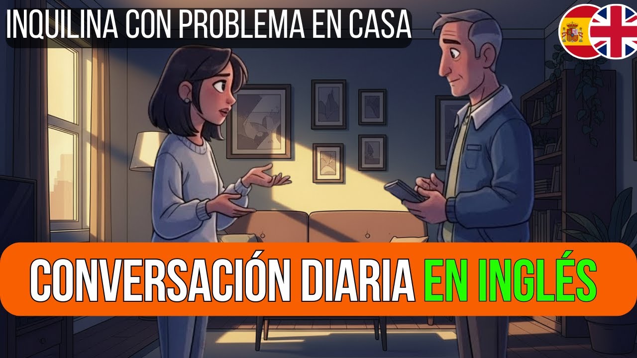 APRENDE INGLÉS con diálogo sencillo para principiantes (A1—A2) — Inquilina con problema en la casa
