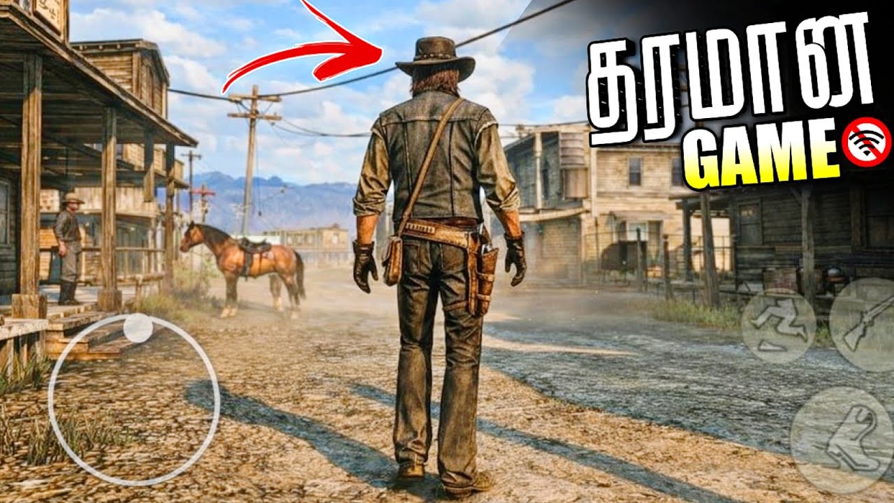 I Tried Red Dead Redemption Game on Mobile 😍 Tamil