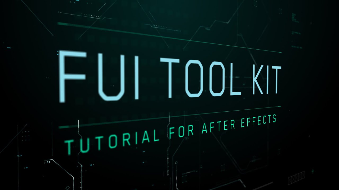 FUI Tool Kit v0.2 - Tutorial for After Effects