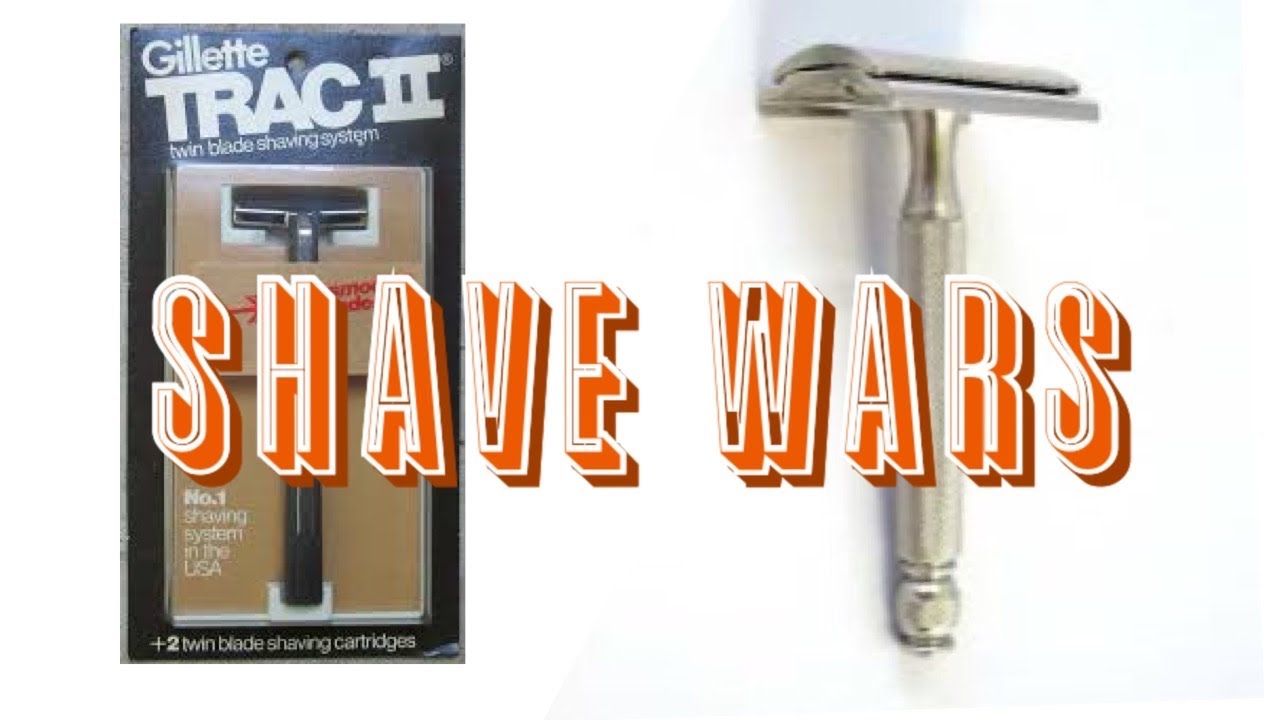Shave Wars: Gillette Trac 2 Razor VS Gillette Tech Safety Razor