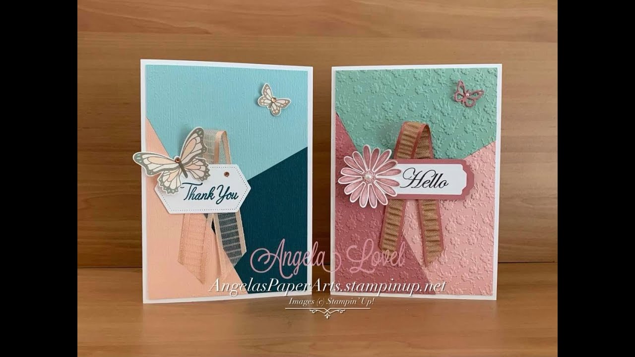 Angela's PaperArts: World Cardmaking Day 2020 trio of cards