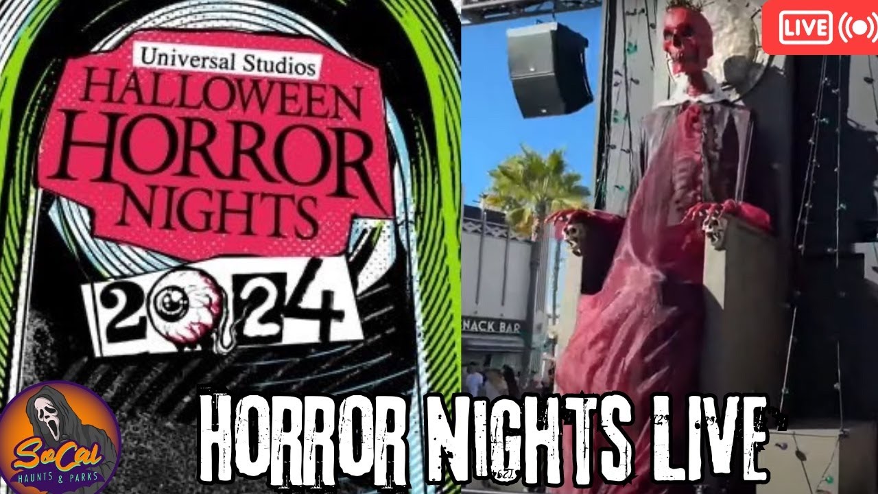 HHN Halloween Horror Nights 2024 Live Hollywood