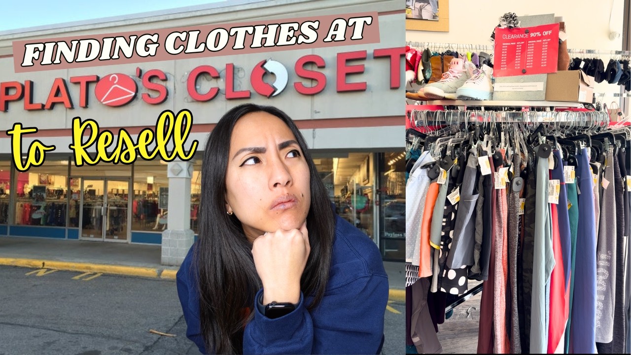 PLATO'S CLOSET 90% OFF CLEARANCE FINDS TO RESELL: Thrift Haul to Resell on Poshmark, eBay, Depop!