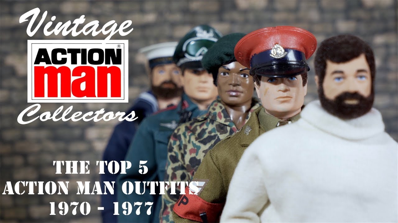 Vintage Action Man The TOP 5 Outfits of 1970 -1977