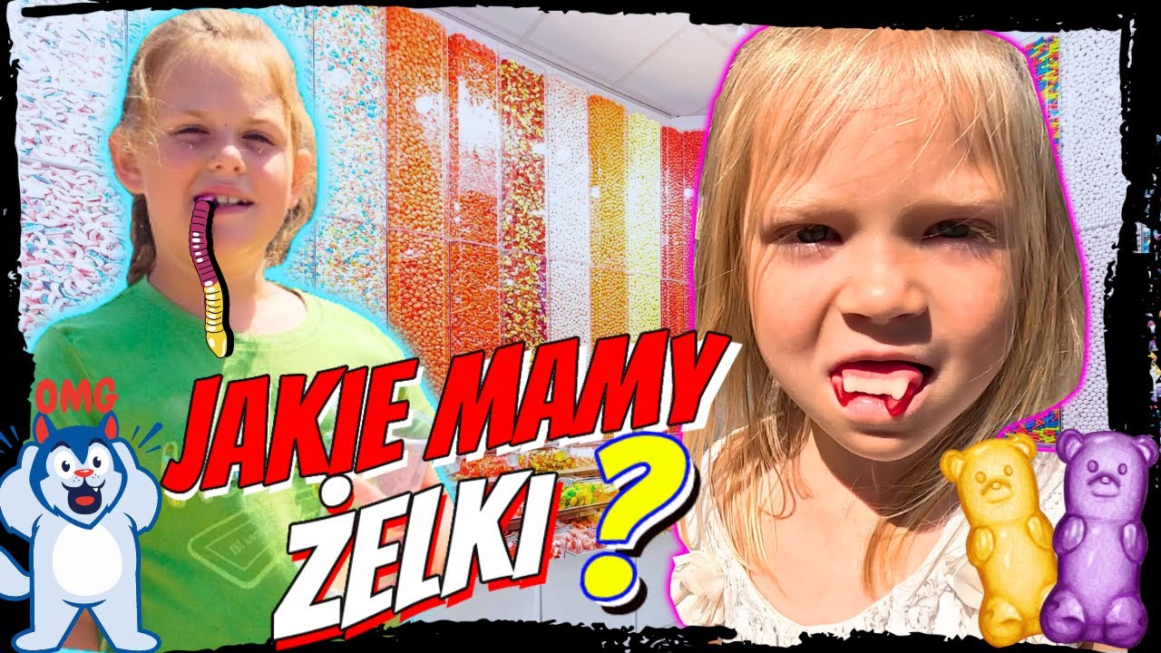 JAKIE WYBRAŁYSMY ŻELKI ?? 😜 SWEET FACTORY STORE W BYDGOSZCZY
