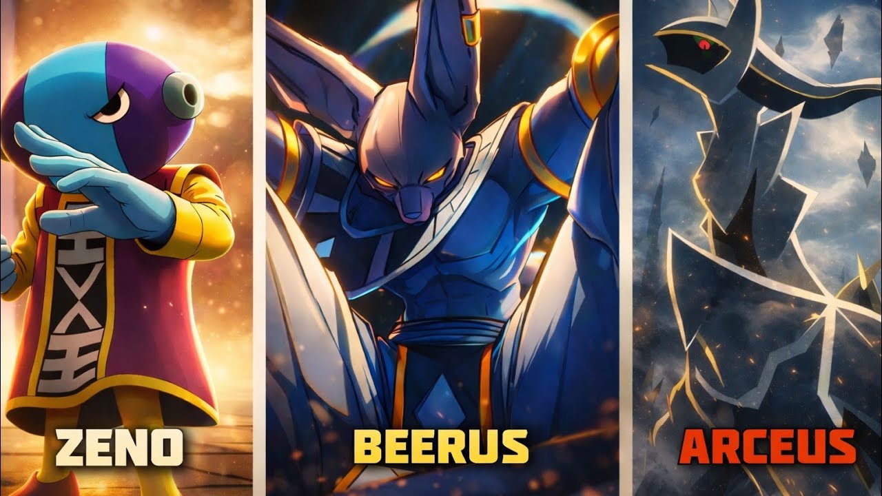 Zeno vs Beerus vs Arceus 😱 | Who Is the True God of All Universes?
