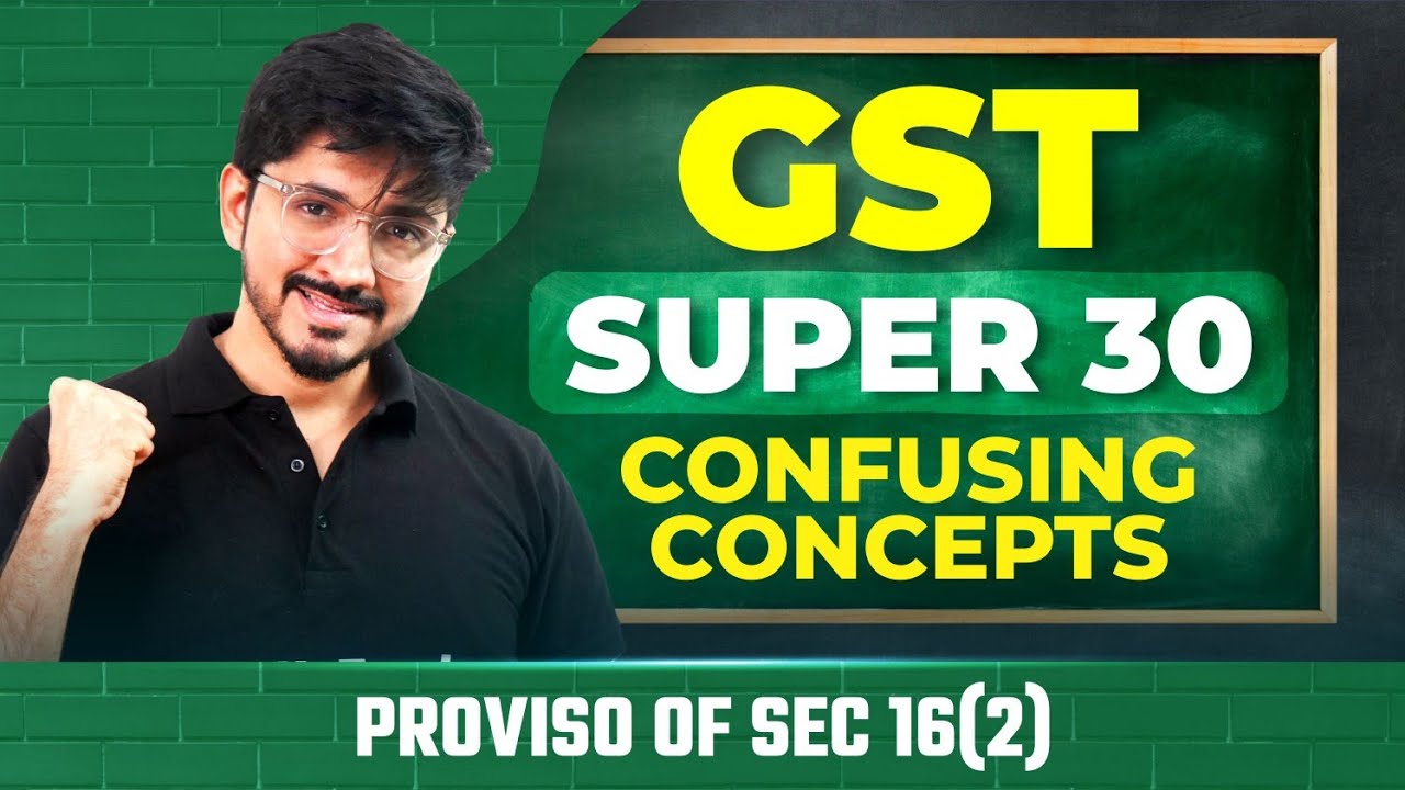 CA INTER & FINAL;- SECTION 16(2) PROVISO FULL CONCEPT IN SINGLE VIDEO