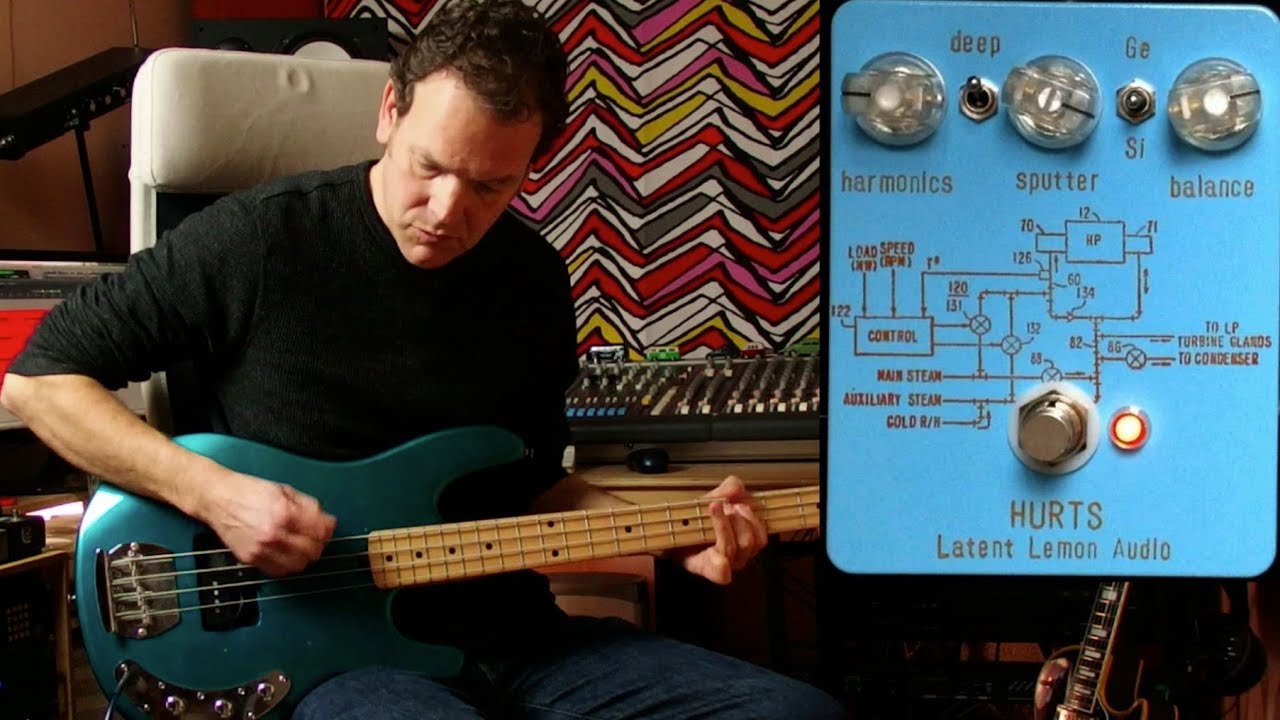 Latent Lemon Audio Hurts bass demo - Harmonic Percolator