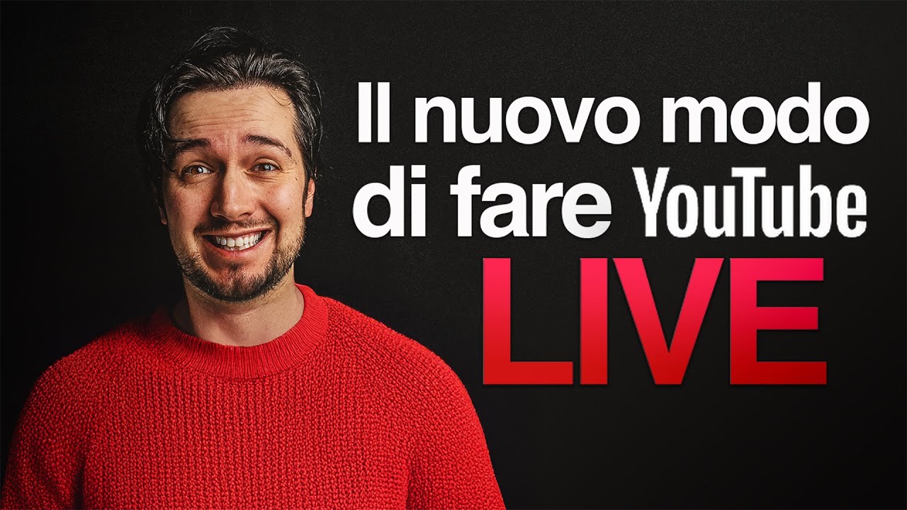 Live su YouTube: ecco come fare nel 2026