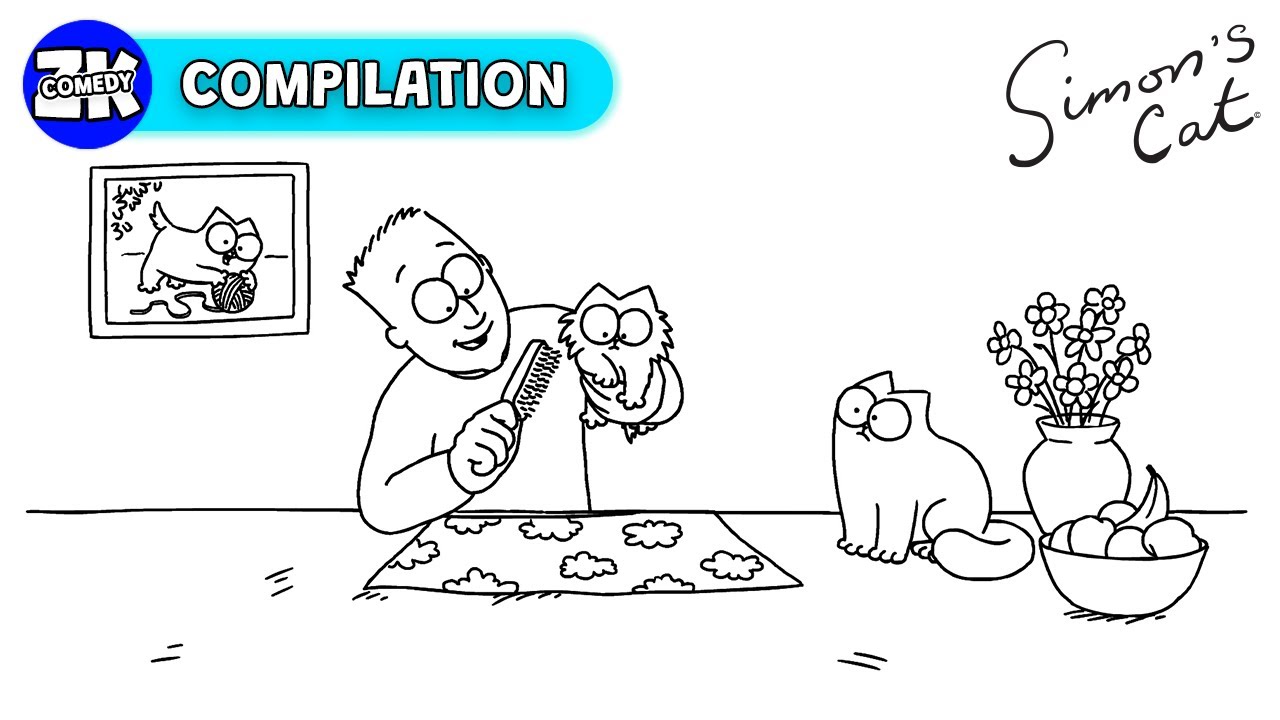 Caturday: A Day in the Life - Cat Crazy! | Simon's Cat | ZeeKay Comedy