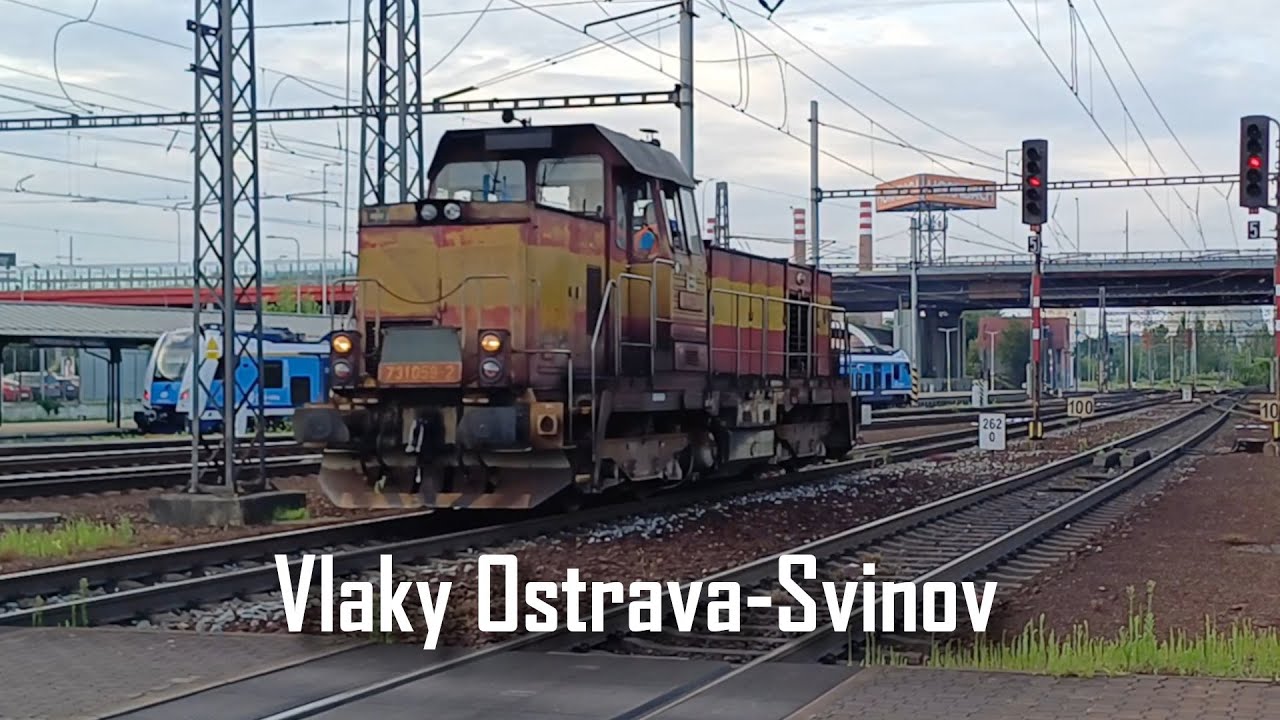 Vlaky Ostrava-Svinov 26.7.2024