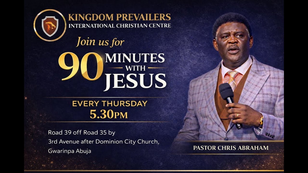 90 MINUTES WITH JESUS || KPICC || PASTOR CHRIS ABRAHAM || 5TH MARCH 2026