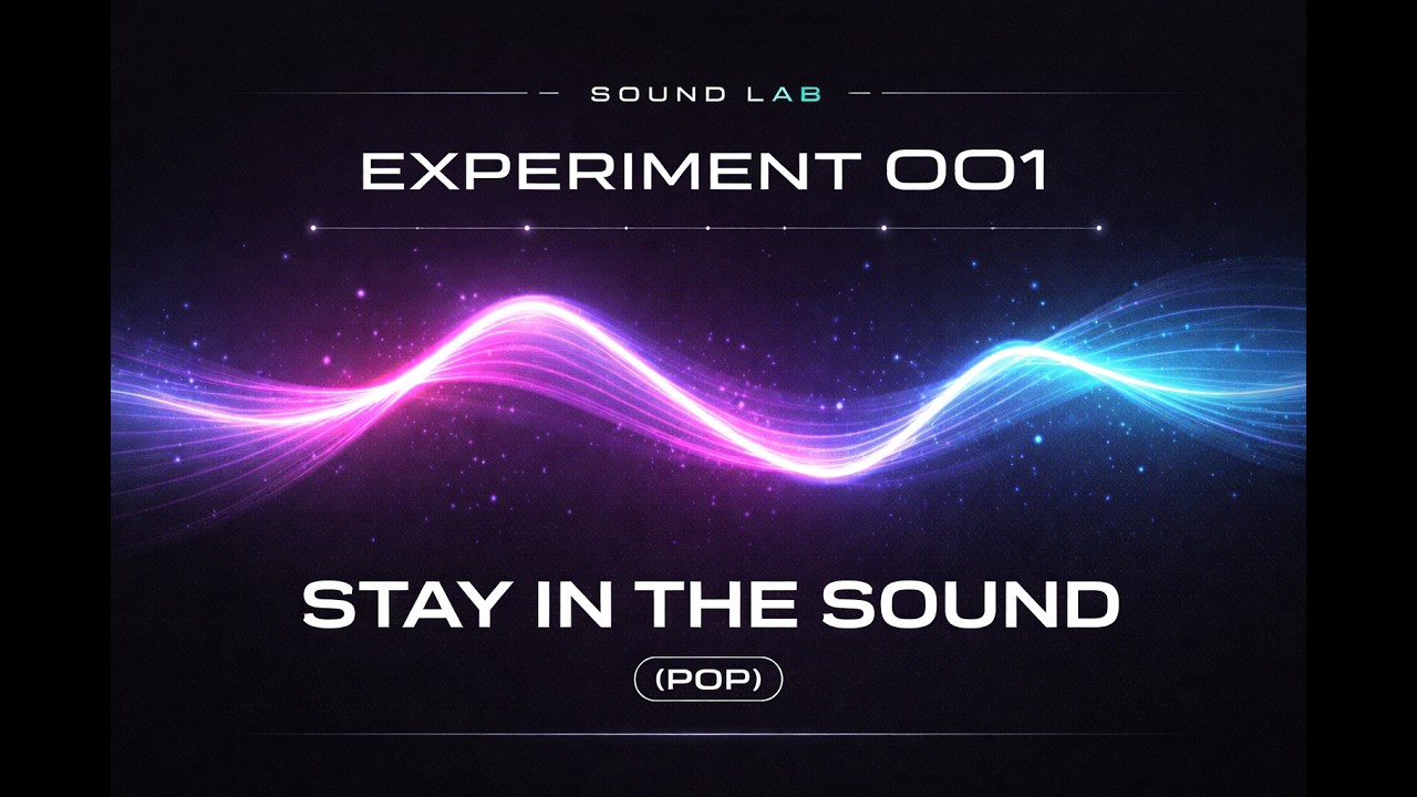 Experiment 001—Stay in the Sound (Pop) | Sound Lab