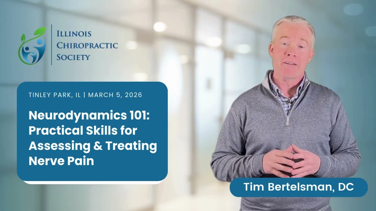 Dr. Bertelsman at the 2026 ICS Spring Conference | ChiroUp
