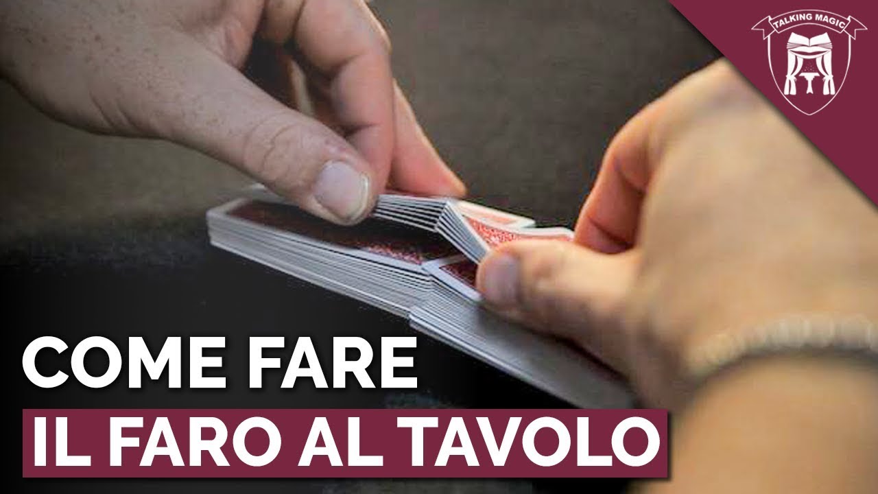 TUTORIAL: IL FARO AL TAVOLO, NEL MODO GIUSTO!
