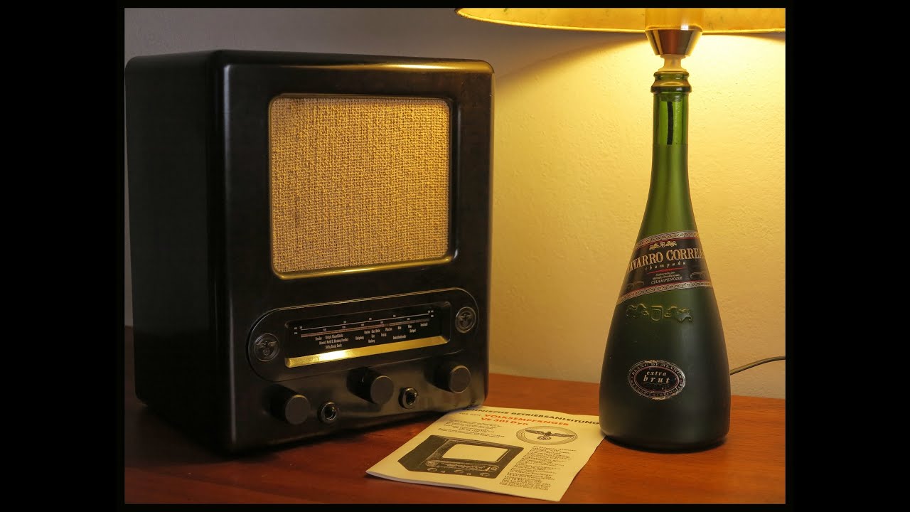 Restauración Radio Telefunken VE301dyn Volksempfanger de 1940